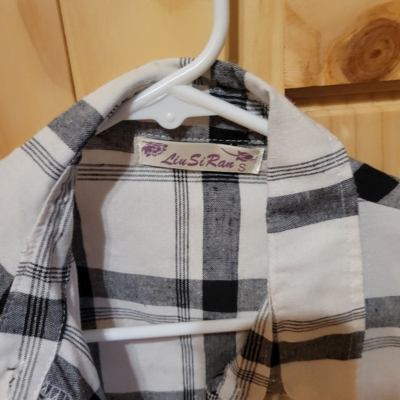 Plaid button down - Picture 2 of 2